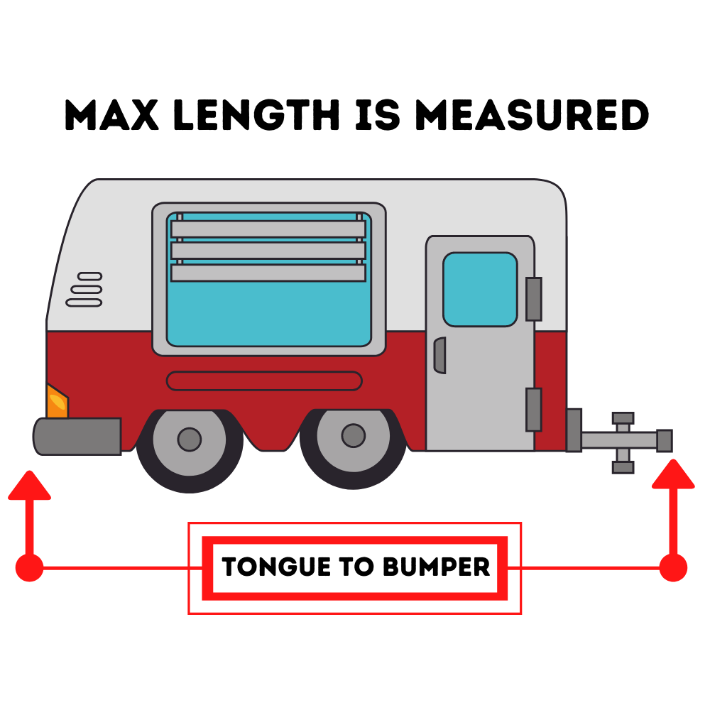 trailer length icon